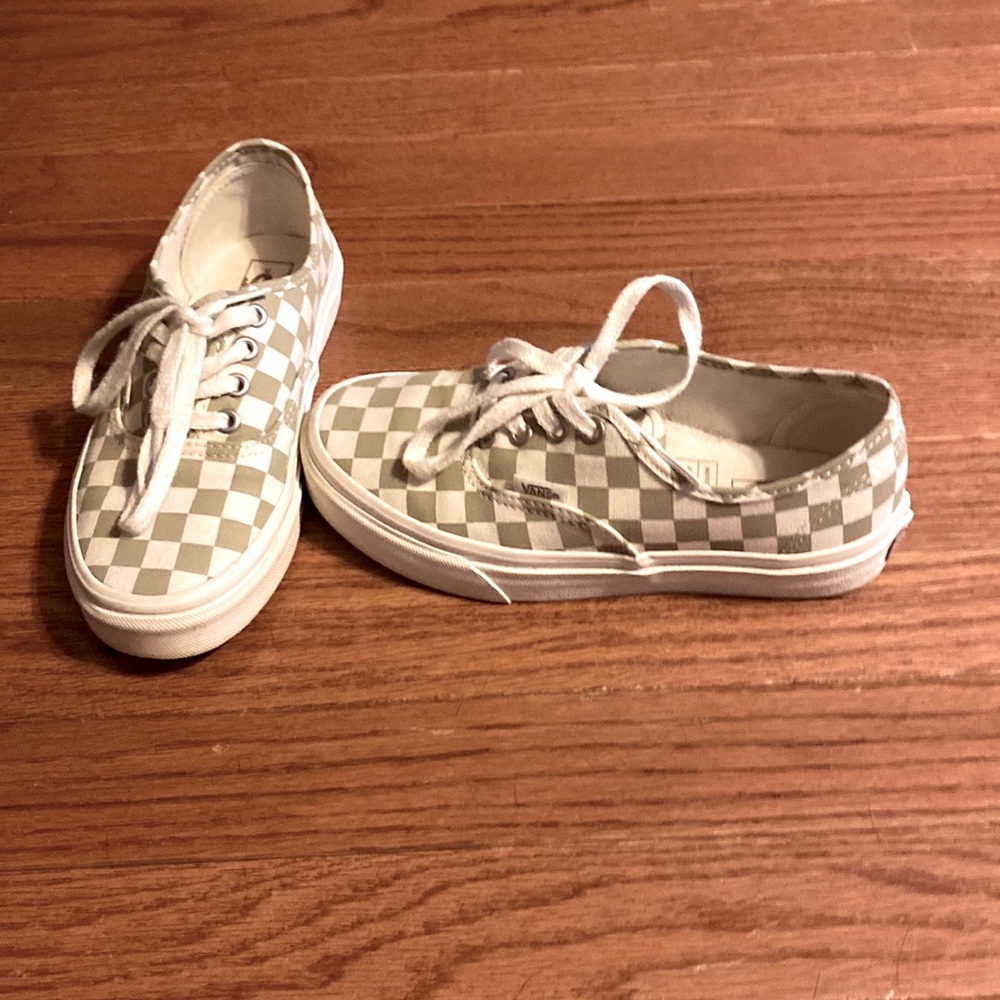 Vans checkered shoes